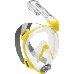 Cressi DUKE Celotvárová šnorchlovacia maska, žltá, veľkosť M/L
