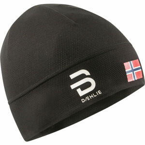Daehlie HAT POLYKNIT FLAG Športová čiapka, čierna, veľkosť