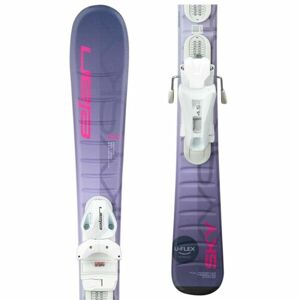 Elan SKY JRS + EL 4.5 GW Juniorské zjazdové lyže, fialová, veľkosť
