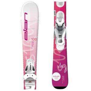 Elan SKY WHT JRS + EL 4.5 Zjazdové lyže, ružová, veľkosť 130