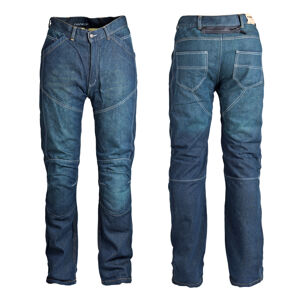 Pánske jeansové moto nohavice ROLEFF Aramid modrá - 38/2XL