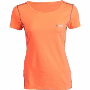 Fitforce CARMEN Dámske fitness tričko, oranžová, veľkosť S