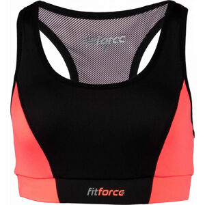 Fitforce PIRA Dámska fitness podprsenka, oranžová, veľkosť L