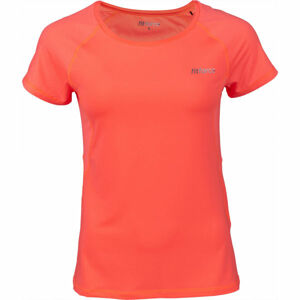 Fitforce JULIET Dámske fitness tričko, oranžová, veľkosť XS