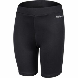 Fitforce SALLA Dievčenské fitness šortky, čierna, veľkosť 116-122
