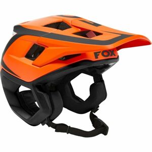 Fox DROPFRAME PRO Cyklistická prilba, oranžová, veľkosť