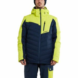 FUNDANGO WILLOW PADDED JACKET Pánska lyžiarska/snowboardová bunda, modrá, veľkosť XL