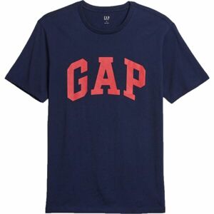 GAP V-BASIC LOGO T Pánske tričko, tmavo modrá, veľkosť