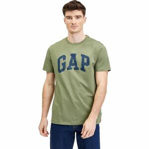 GAP V-BASIC LOGO T Pánske tričko, vínová, veľkosť XL
