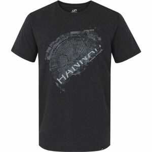 Hannah SEVERIN Pánske tričko, čierna, veľkosť XL