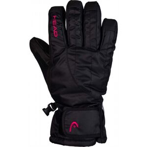 Head CELIA Dámske lyžiarske rukavice, čierna, veľkosť L