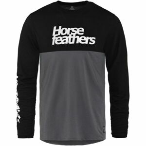 Horsefeathers FURY Pánske cyklistické tričko, svetlomodrá, veľkosť