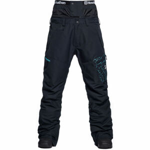 Horsefeathers CHARGER EIKI PANTS Pánske lyžiarske/snowboardové nohavice, čierna, veľkosť XL