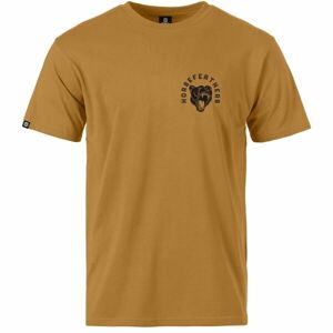 Horsefeathers ROAR II Pánske tričko, hnedá, veľkosť