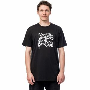 Horsefeathers ORIGINAL T-SHIRT Pánske tričko, čierna, veľkosť M