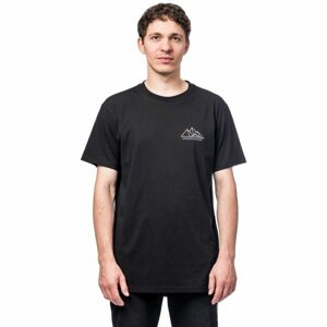 Horsefeathers PEAKS SS T-SHIRT Pánske tričko, čierna, veľkosť M