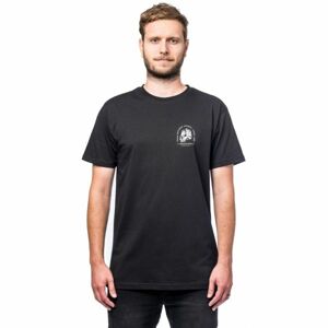 Horsefeathers MOUNTAINHEAD T-SHIRT Pánske tričko, čierna, veľkosť S