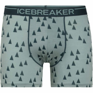 Icebreaker ANATOMICA BOXERS Pánske boxerky na voľný čas, tmavo sivá, veľkosť L