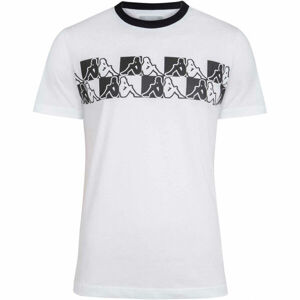 Kappa LOGO CELANI Pánske tričko, biela, veľkosť M