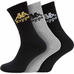 Kappa AUTHENTIC AILEL 3P Ponožky, čierna, veľkosť 39 - 42