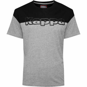Kappa LOGO BACK Pánske tričko, sivá, veľkosť L