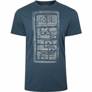 Kappa LOGO BISTAMP Pánske tričko, modrá, veľkosť XXL
