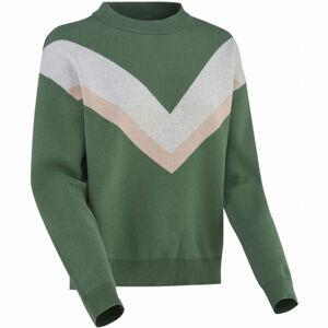 KARI TRAA SONGVE KNIT Dámsky štýlový sveter, zelená, veľkosť S
