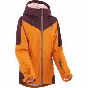 KARI TRAA BUMP Dámska lyžiarska bunda, oranžová, veľkosť S