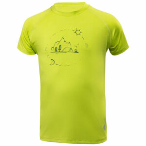 Klimatex KIA Detské športové tričko, svetlo zelená, veľkosť 122