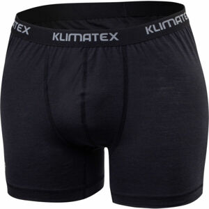 Klimatex SANT Pánske vlnené boxerky, čierna, veľkosť XL