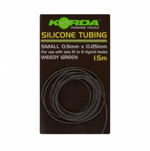 Korda silikonová hadička Silicone Tube 0,5mm green