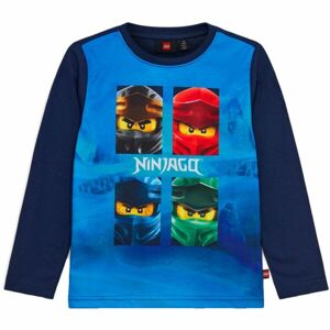 LEGO® kidswear LWTANO 108 Chlapčenské  tričko s dlhým rukávom, modrá, veľkosť 152