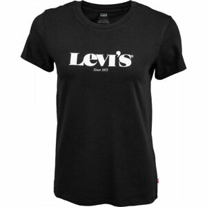 Levi's THE PERFECT TEE Dámske tričko, čierna, veľkosť M