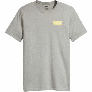 Levi's GRAPHIC CREWNECK Pánske tričko, sivá, veľkosť L