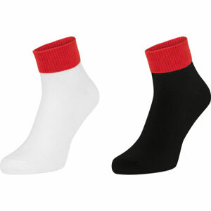 Levi's UNISEX NEW LOGO MID CUT 2P Ponožky, biela, veľkosť 43 - 46