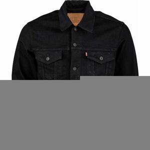 Levi's THE TRUCKER JACKET CORE Pánska jeansová bunda, čierna, veľkosť XL