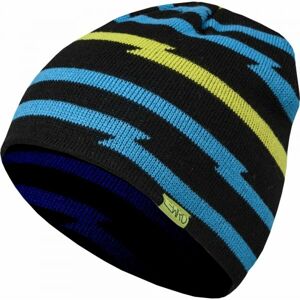 Lewro AZELF Chlapčenská pletená čiapka, čierna, veľkosť 12-15