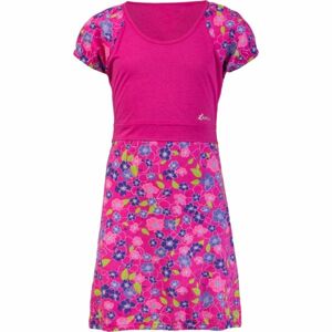 Lewro ORSOLA Dievčenské šaty, ružová, veľkosť 152-158