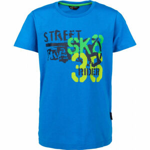 Lewro TERRY Chlapčenské tričko, modrá, veľkosť 152-158