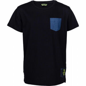 Lewro JANYK Chlapčenské tričko, čierna, veľkosť 140-146