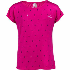 Lewro ASUNCION Dievčenské tričko, ružová, veľkosť 152-158