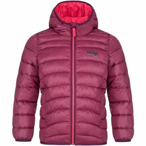 Loap INOY Detská zimná bunda, ružová, veľkosť 146-152