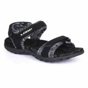 Loap KETTY JR Detské sandále, čierna, veľkosť 32