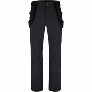 Loap LEKAN Pánské lyžiarske softshellové nohavice, čierna, veľkosť M
