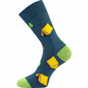 Lonka KEMP Unisex ponožky, tmavo zelená, veľkosť 35 - 38