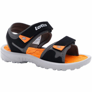 Lotto LAS ROCHAS IV CL Juniorské sandále, čierna, veľkosť 33