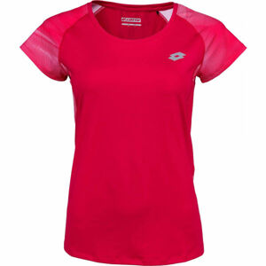 Lotto DARLA Dámske športové tričko, červená, veľkosť L