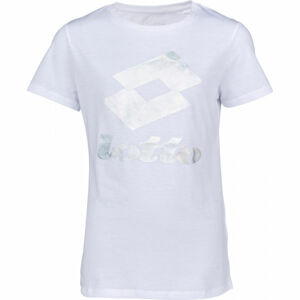 Lotto SMART G TEE JS Dievčenské tričko, biela, veľkosť M