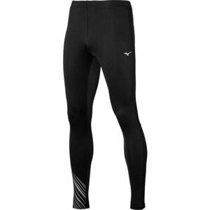 Mizuno WARMALITE TIGHT Pánske zateplené elastické nohavice, čierna, veľkosť XL