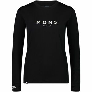 MONS ROYALE YOTEI CLASSIC Dámske Merino tričko, khaki, veľkosť S